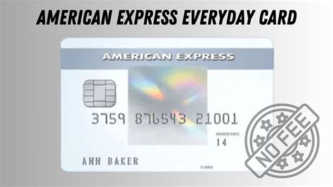 amex everday credit card contactless cards|amex everyday card membership.